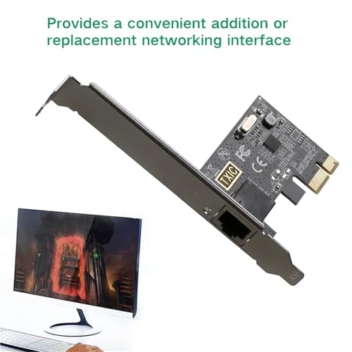 Tarjeta de Red PCI-E a RJ45 1000Mbps con Chip RTL8111E/F Adaptador Gigabit Ethernet PCI Express 10/100/1000Mbps miniatura 4