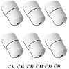 NA 6 Pcs Connector Metal Chrome Bathroom Light Pull Cord Joiner with ...
