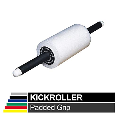TheraBand Kickroller Flotation Device with Padded Grip, Water Aerobics Equipment for Hydrotherapy