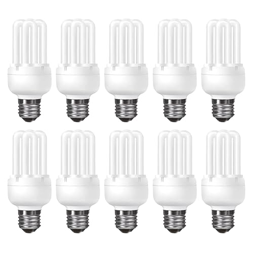 Lampwise 10x Luxram 20W (100W) Energy Saver Stick CFL 6U ES E27 Warm White 2700K