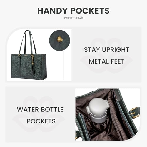 LOVEVOOK Vintage Leather Tote