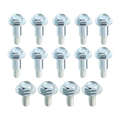 VekAuto Timing Belt Cover Bolts Kit Compatible for Subaru Baja 2003-2006 2.5L H4 2.5L H4 Turbo, Durable Metal Silver Tone