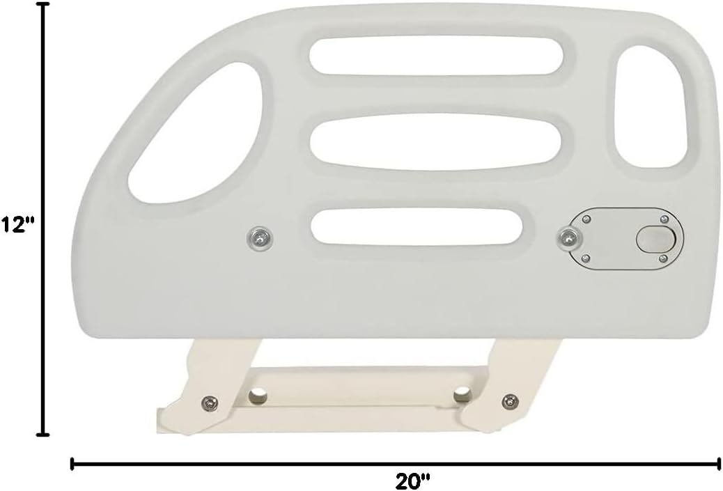 Swing Down Half Rail Long-Term Care beds (B325, B333, B337, B357, B359, B437, B633) LTC Homecare Bed 1 Pair