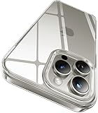CASEKOO for iPhone 15 Pro Max Case Crystal Clear, [Never Yellow Technology] [Military-Grade Protection] Transparent Slim Cover Women Men for iPhone 15 Pro Max Phone Case 6.7 inch, Clear