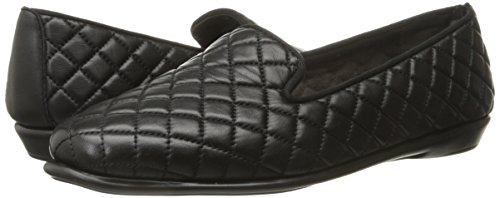 Aerosoles Women's Betunia Slip-On Loafer, Black Quilted, 8 #TOP6