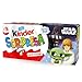 Kinder Sorpresa - Set di 3 Uova di Cioccolato al Latte con Sorpresa, Ogni Uovo Contiene un Gioco Unico Star Wars, Senza Glutine, Snack Dolce Ideale per Merenda, Confezione da 60 gr