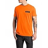 replay t shirt damen schwarz Bio Pack Kollektion Replay Herren M6283 T-Shirt, 445 Light ORANGE, M