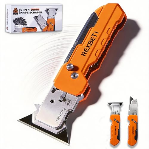 REXBETI 2-in-1 Utility Knife