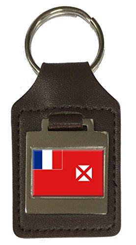 Porte-clés en cuir gravé Wallis & Futuna, le cadeau idéal pour célébrer vos racines