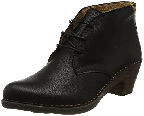 El Naturalista Femme N5490 Sylvan bottines en cuir noble à talon et finitions artisanales
