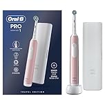 Oral-B Spazzolino Elettrico Ricaricabile Pro Series 1 Rosa con 1 Testina di Ricambio, 1 Custodia da Viaggio, 1 Spazzolino