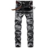 herren markenjeans reduziert Modestil: Diese Herrenmode-Jeans mit modischem urbanem Stil sieht persönlicher und stilvoller aus, beliebte grafische Elemente, die von jungen Männern begrüßt werden.
