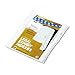 Kleer-Fax 90000 Series Legal Exhibit Index Dividers, 1/26 Cut Tab, Title "E", 25/Pack