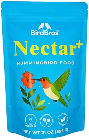 Making Your Own Hummingbird Food: What You Didn't Know You Needed 7 BIRDBROS Hummingbird Nectar Powder Nectar+ Hummingbird Food for Feeders – All-Natural, Dye-Free, No Boil, Easy Mix – Pure Cane Sugar, Hummingbird Feeder Refill, Made in USA – Makes 96 oz