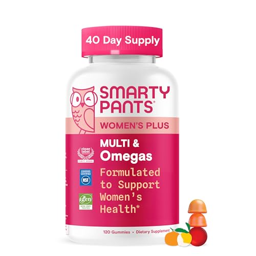 SmartyPants Women's Multivitamin Gummies with Omegas