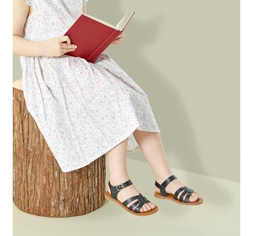 Image of Felix & Flora Toddler Girl Sandals - Little Girl Easter Dress Shoes Lightweight Open Toe Beach Holiday Flats