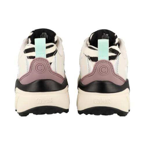 Zapatillas urbanas Colmar Garner ZOE en combinación White-Black-Multicolor talla 39 6