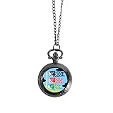 こいのぼり 懐中時計 ポケットウォッチ ナースウォッチ ペンダント チェーン ネックレス 紳士 かわいい シルバー ブラック メンズ レディース 文字盤 クオーツ 蓋付き 見やすい シンプル レトロデザイン