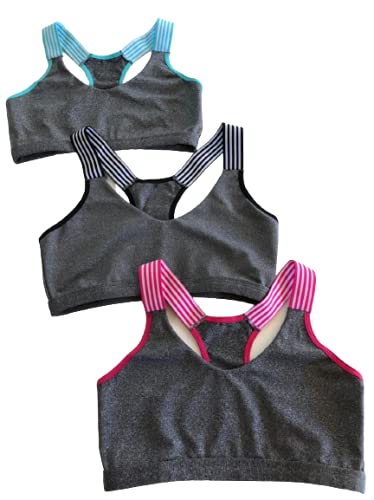 Kit 3 Top Fitness Fashion/Para Academia Frente Dupla (M)