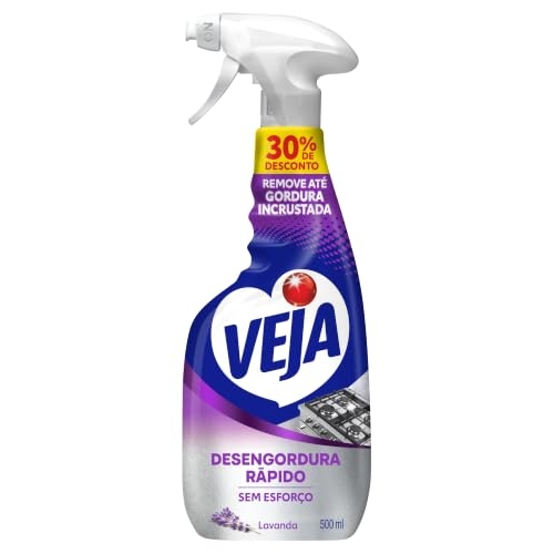 Veja Desengordura Rápido Limpador Lavanda Spray Promo 500ml