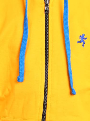 Image of ZION Hoodies for Boys - Cotton Hoodies Sweatshirt with Zipper | Solid & Regular Fit with Embroidery | Long Sleeve | for Every Occasion | Multiple Sizes & Colors (Pack of 1)