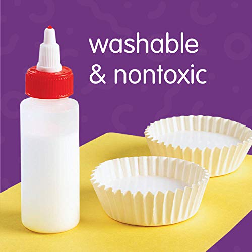 Colorations Washable White Glue, 1 Gallon, Dries Clear, Gluing, Crafts, School Glue, Home Glue, Office Glue, Craft Projects, Washable Glue, Non Toxic Glue, Homeschool, Home School Use #TOP1