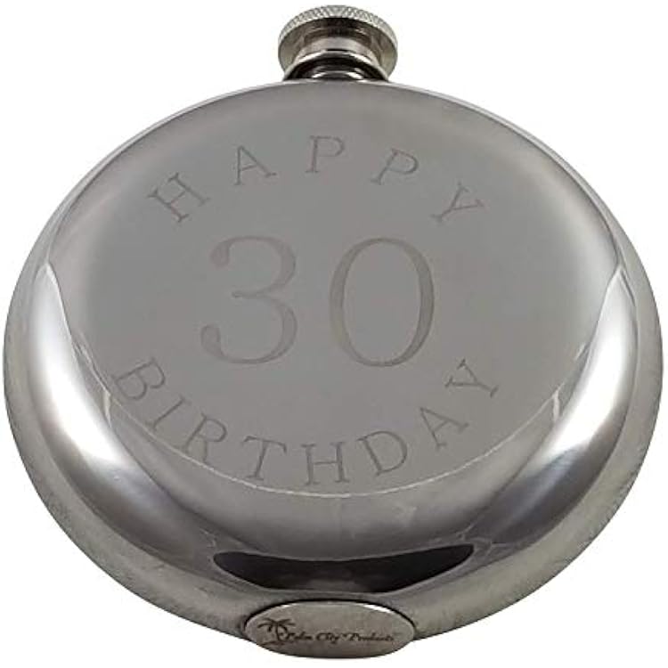 Happy 30th Birthday Flask Gift Set