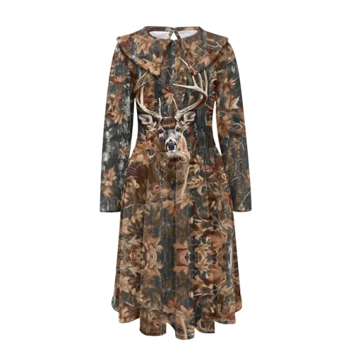 Girls Peter Pan Collar Dress for Kids Dresses4