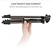 Kwithan 50 Inch Aluminum Tripod, Video Tripod for Cellphone and Camera, Universal Tripod with Wireless Remote & Cellphone Holder Mount for All Smart Phone, Gopro