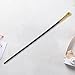 GORGECRAFT Victorian Cane Prop Halloween Cosplay Vintage Walking Stick 146.6cm Antique Plastic Punk Scepter Costume Prop with Golden Top Knob Pretend Play Royalty Wand for Themed Events Stage Shows