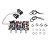 AUNMAS Microphone Preamplifier Board, ABS DSP Microphone Amplifier Module with Dual 6.35mm Jacks, 12V Noise Reduction Preamp, 3D Tuning for Karaoke Stage Performers #5