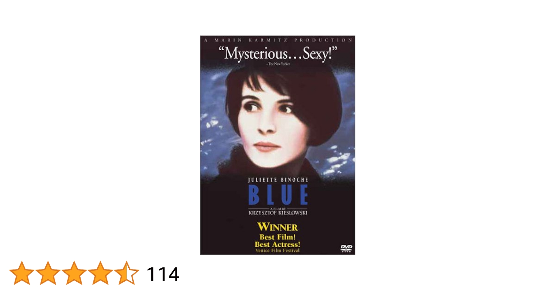 Amazon.co.jp: Three Colors - Blue (Trois couleurs : Bleu