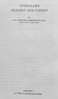 Dithyramb Tragedy and Comedy 0198142277 Book Cover