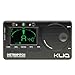 KLIQ MetroPitch - Metronome Tuner for All Instruments - with Guitar, Bass, Violin, Ukulele, and Chromatic Tuning Modes - Tone Generator - Carrying Pouch Included, Black