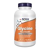 NOW Glycine Powder Vegetarian Powder, 1-Pound
