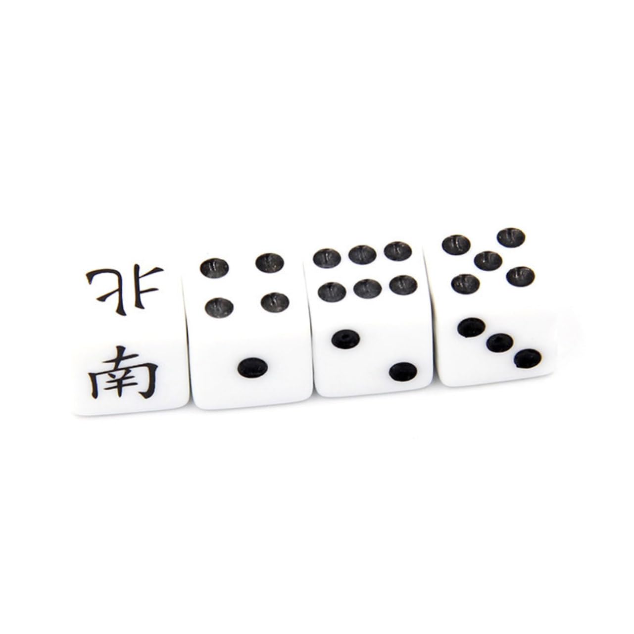 Tragbares Mahjong Brettspiel 1 Satz aus PVC für Reise und Party | Kleiner Ausführung, Chinesisches Traditionsspiel, Spielset für Unterwegs, Kompakte Form für Tisch