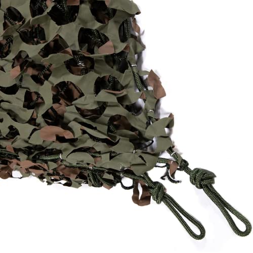 Camosystems Premium Series Camouflage Military Net Or Blind Covers With Reinforced Mesh Netting/Backing, Original Camo - Green/Brown, "Bulk Roll, 9'10"" X 33 Yd" #TOP3