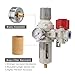 LNCHKA Industrial Air Compressor Filter Regulator Combo 3/8