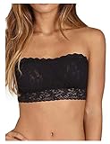 Pinkin's 6 Pack Lace Tube Top Bandeua (2XL) Black, Purple, Gray, Beige, White, and Pink