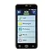 Produktbild amplicomms PowerTel M9500, Extra lautes Komfort-Smartphone mit Notruffunktion, Android 5.1, Bluetooth, 5 Zoll, Hörgerätkompatibel, Dual-Sim