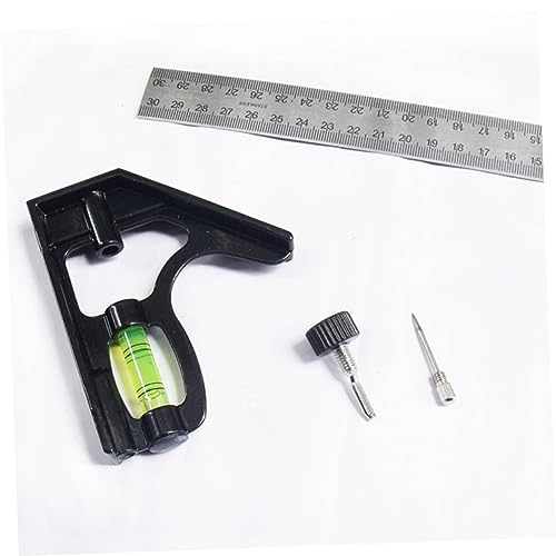 Set Combinado de Escuadra y Transportador 30.5 cm Acero Inoxidable miniatura 5