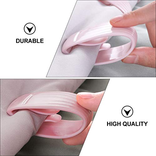 NICEXMAS 6 Pcs Clipes de Cobertura de Edredom Clipes de Suporte de Edredom Pegadores de Cobertor de