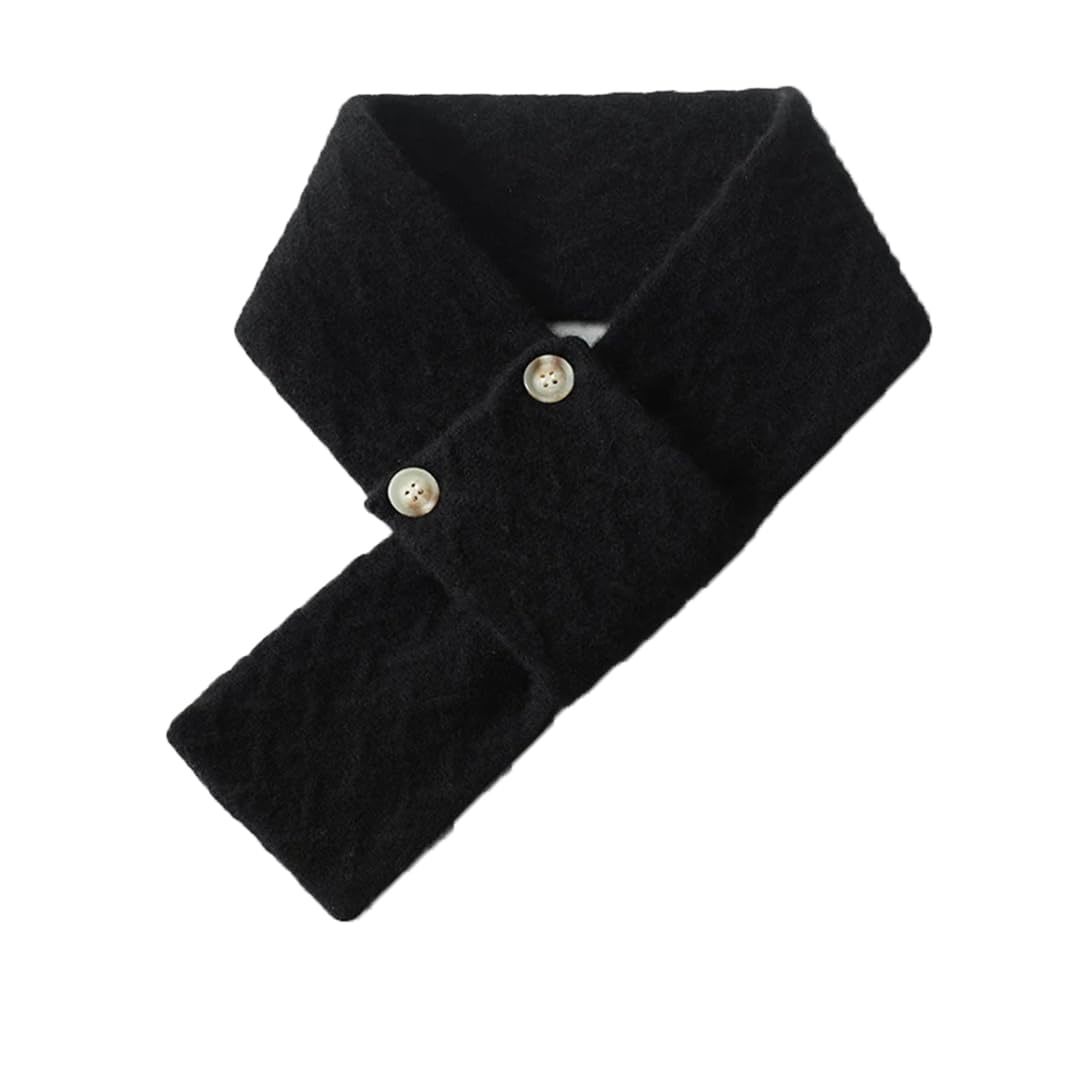 Autunno Inverno Unisex Cashmere Kkniited Sciarpa Corta Tutto Collo Caldo Spessa Sciarpe Uomo Donna