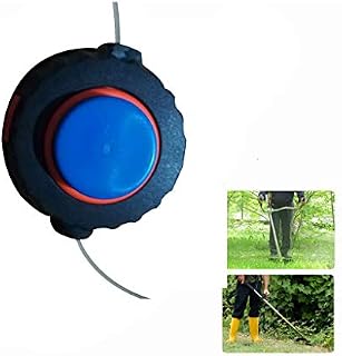 Iusun Lawn Mower Weed Trimmer Head Universal Plastic Height 60mm Nylon Rope Grass