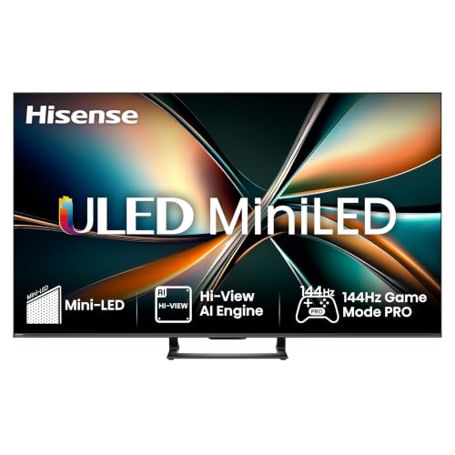 Amazon | Hisense 55U7Q TV 55インチ 4K ミニLED ULED スマートテレビ