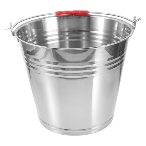 Seau à eau portable avec poignée robuste pour jardin et fêtes - 2
