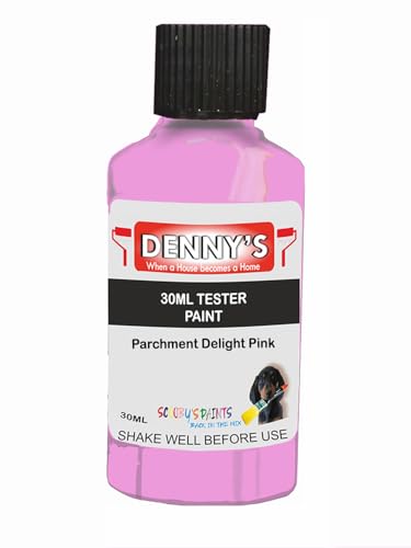 Premium Interior Wall & Ceiling Emulsion Paint – Parchment Delight Pink – Rich Matt Finish, Durable & Washable, Low Odour, Ideal for Living Rooms, Bedrooms & Hallways (30ML Tester Bottle)