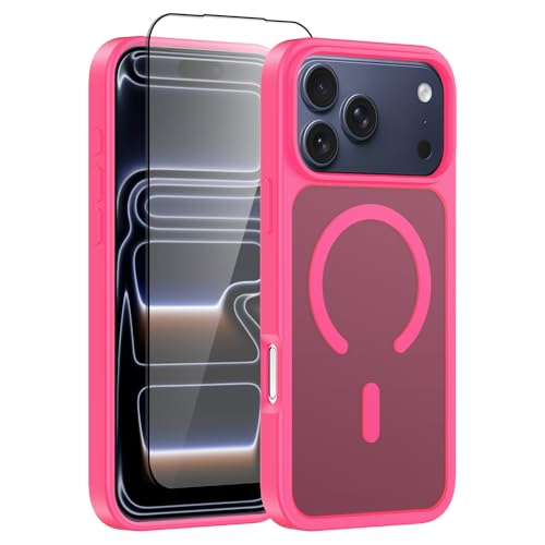 Coque iPhone 17 Pro fine translucide mate antichoc MagSafe