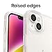 OtterBox iPhone 14 & iPhone 13 Prefix Series Case - Stardust (Clear/Glitter), Ultra-Thin, Pocket-Friendly, Raised Edges Protect Camera & Screen, Wireless Charging Compatible