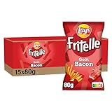 Lay's Fritelle Goût Bacon 80g - Lot de 15